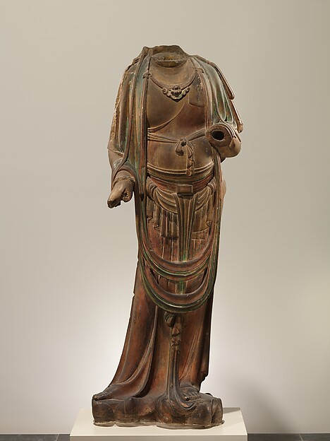 Chinese Bodhisattva sculpture from the twelfth to thirteenth century